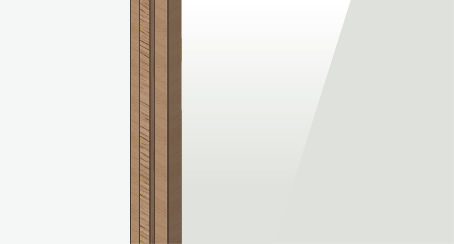 FINEER HANDGREEP HOEKGREEP DEURLENGTE